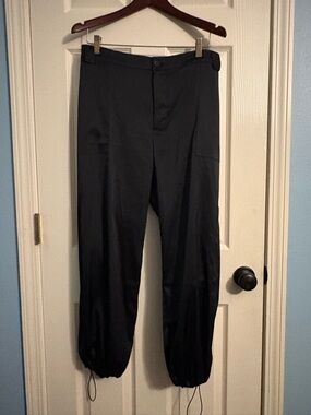 Old Navy Black Jogger-Style Trousers